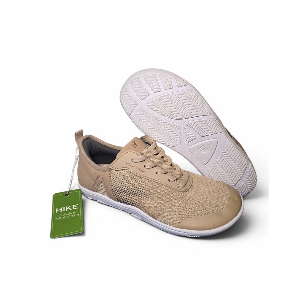 Hike Footwear Stride Hands-Off Ergonomic Barefoot Shoes Unisex EU 37 Beige New